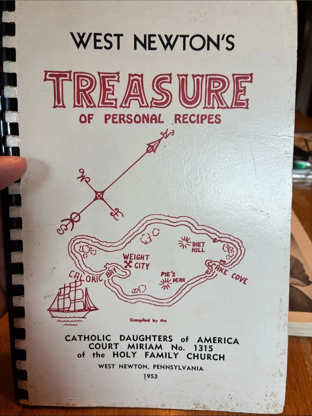 Three Vintage community cookbooks